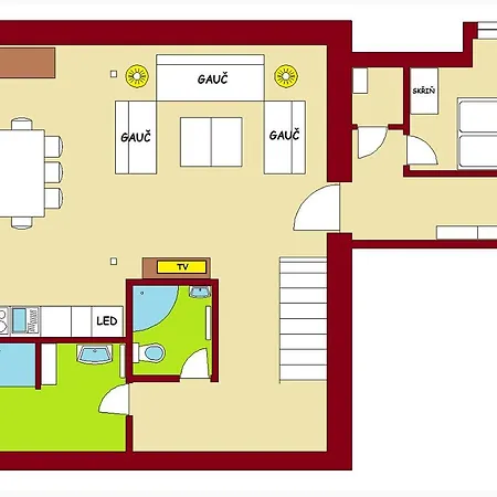 Rychtarikovi Apartament *